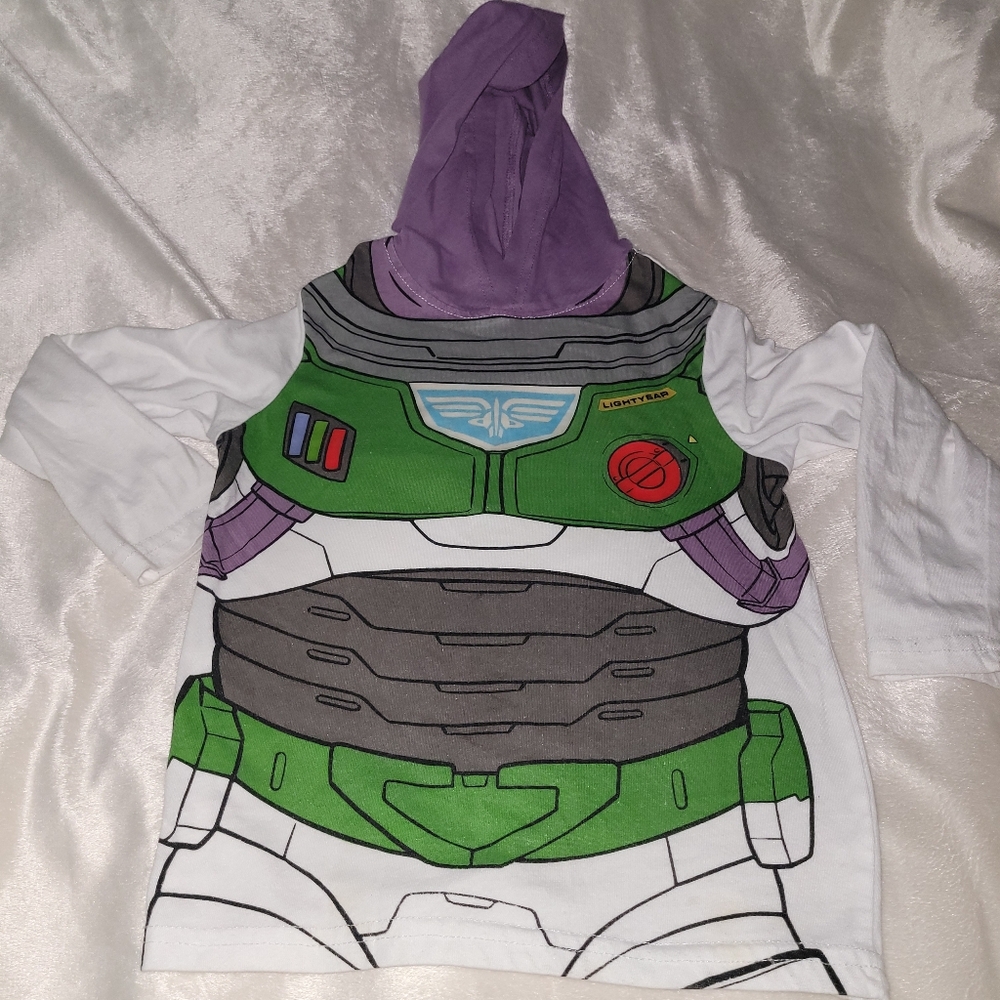 Buzz Lightyear Boys Hooded Tshirt